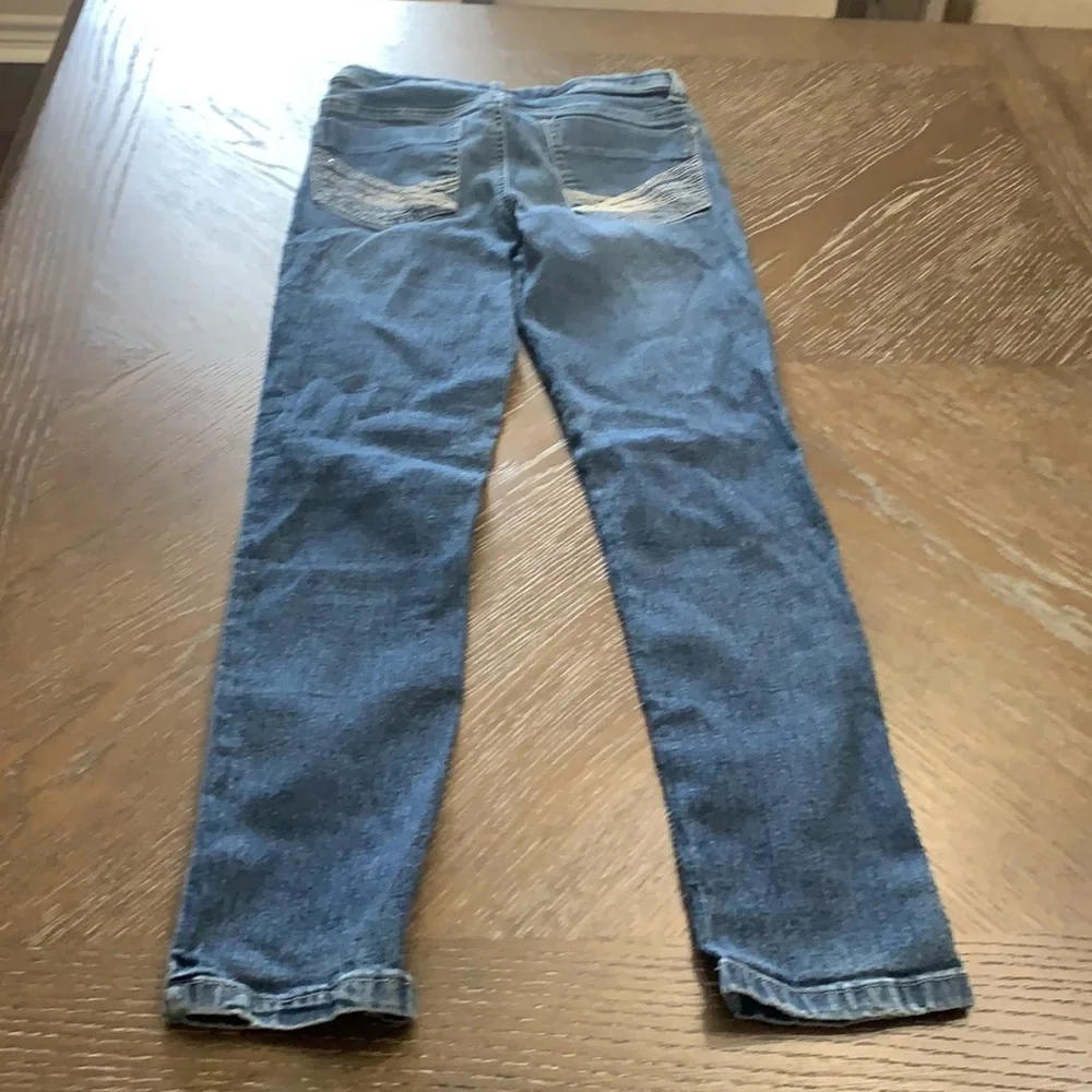 Cherokee blue medium wash denim straight jeans Size 10